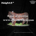 3 pouces Tiger Animal Pageant couronnes